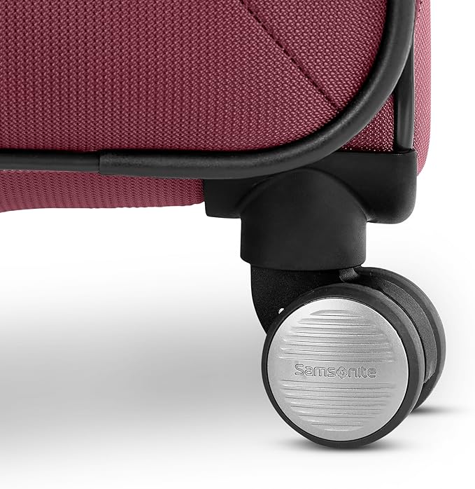 Samsonite Ascella 3.0 Softside Expandable Luggage with Spinner Wheels, 3-Piece Set (20/25/28), Mauve Haze
