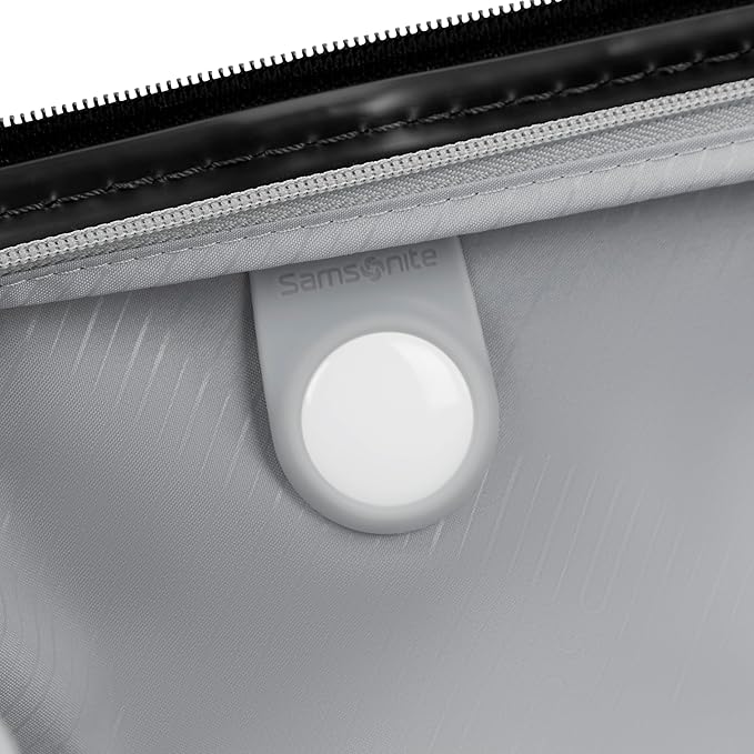 Samsonite Elevation Plus - Carry-On Hardside Luggage - Scratch Resistant Polypropylene Shell, RightHeight™ Adjustable Handle, Integrated AirTag Holder, TSA Lock, WetPak™ Compartment - Triple Black