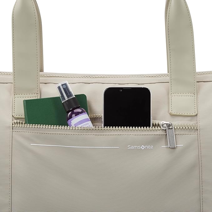 Samsonite Better Than Basics Weekender Duffle – Drop Bottom Travel Bag with 14” Laptop Compartment, SmartSleeve™