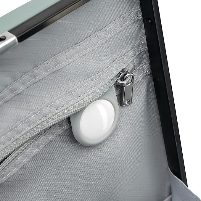 Samsonite Elevation Plus - Carry-On Hardside Luggage with QuickEntry™ Front Compartment - Scratch Resistant Polypropylene Shell, AirTag Holder, TSA Lock, Airline Approved- Cypress Green
