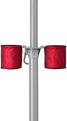 Wondershade Ultimate Portable Sun Shade Umbrella – Lightweight Adjustable Outdoor Patio & Beach Umbrella with Tripod Base (Rainbow)
