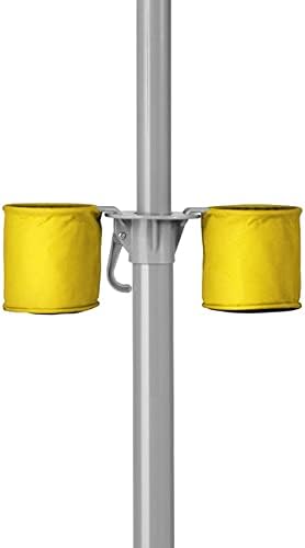 Wondershade Ultimate Portable Sun Shade Umbrella – Lightweight Adjustable Outdoor Patio & Beach Umbrella with Tripod Base (Yellow)