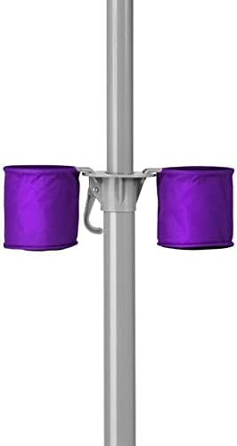 Wondershade Ultimate Portable Sun Shade Umbrella – Lightweight Adjustable Outdoor Patio & Beach Umbrella with Tripod Base (Purple)