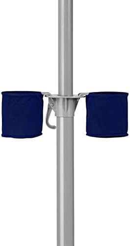 Wondershade Ultimate Portable Sun Shade Umbrella – Lightweight Adjustable Outdoor Patio & Beach Umbrella with Tripod Base (Navy)