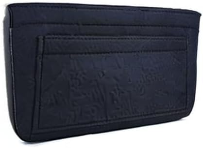 ZTUJO Purse Organizer Insert, Felt Bag Organizer For Handbag Purse Organizer, 13 Colors, 6 Size (Slender Medium, Black)