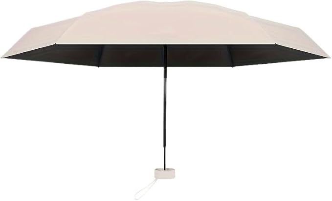 UPF50+ Mini Travel Sun Umbrella for Purse With Case,Small Compact UV Umbrella Protection Sun,Lightweight Portable Parasol Windproof for Women Men Kids