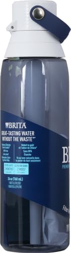 Brita 36386 Premium Water Filter Bottles, 26oz, Night Sky