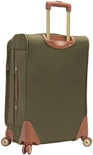 Pathfinder 28 Inch Luggage with Spinner Wheels Softside Expandable Large Suitcase