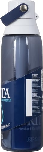 Brita 36386 Premium Water Filter Bottles, 26oz, Night Sky
