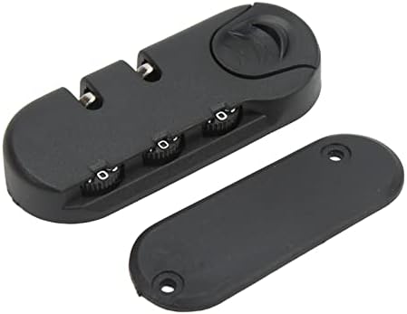 3-Digit Combination Luggage Lock, Zinc Alloy Travel Suitcase Security Lock, Password Lock for Toolbox