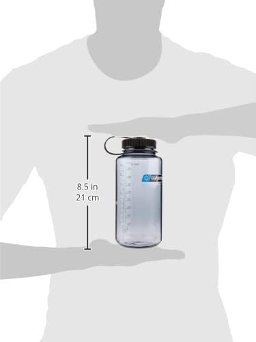 Nalgene 32 oz Wide Mouth Water Bottle | BPA-Free, Durable & Leak Proof, Lightweight Bottle for Hiking & Gym, Work & Travel