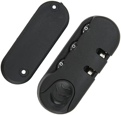 3-Digit Combination Luggage Lock, Zinc Alloy Travel Suitcase Security Lock, Password Lock for Toolbox