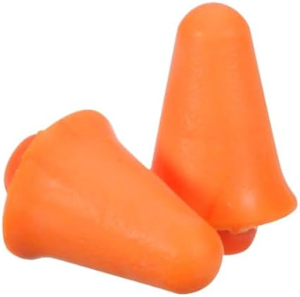 3M Replacement Pods for Banded Protector Model # 90537H1-DC, 2 Pairs (4 Total Pods), Noise Reduction Rating (NRR) 28 dB, Easy To Insert & Remove, Orange Ear Plug Replacements (90538-2-10DC)