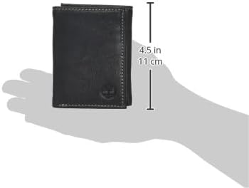 Timberland Men's Genuine Leather RFID Blocking Trifold Wallet
