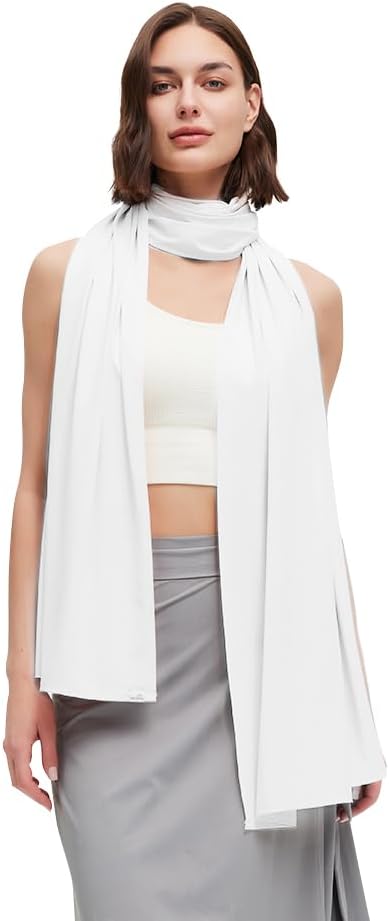 Sun Shawl UV Sun Protection UPF 50+ Beach Travel Scarf Wrap Summer Swimsuit Cover Up Cooling Blanket