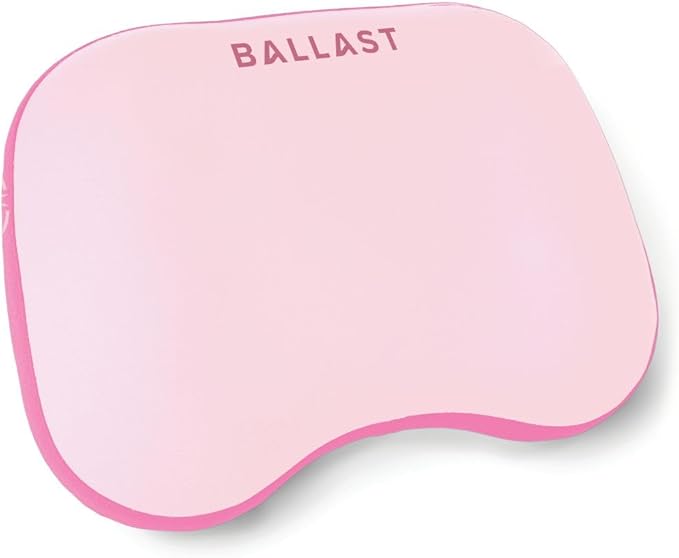 Ballast Beach Pillow - A Comfy Inflatable Camping Pillow That Stays Put On Windy Beaches, Great for Pools, Festivals, and Camping - Flamingo Pink (Standard Edition)