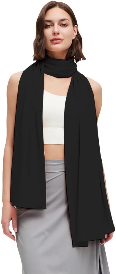 Sun Shawl UV Sun Protection UPF 50+ Beach Travel Scarf Wrap Summer Swimsuit Cover Up Cooling Blanket