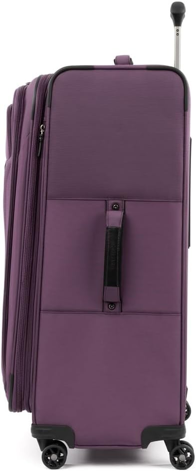 Travelpro Tourlite Softside 29" Expandable Luggage with 4 Spinner Wheels, Lightweight Suitcase, Checked Large, Deep Purple
