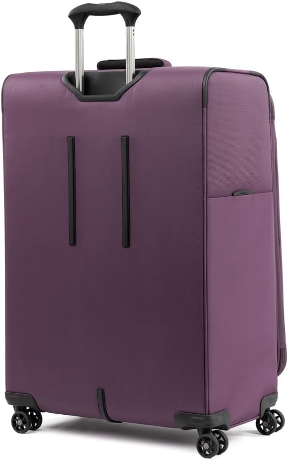 Travelpro Tourlite Softside 29" Expandable Luggage with 4 Spinner Wheels, Lightweight Suitcase, Checked Large, Deep Purple