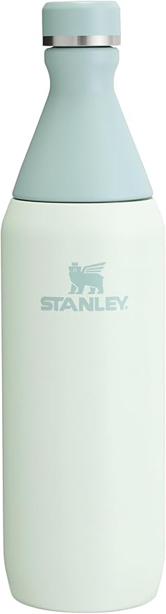 Stanley All Day Slim Bottle 20 oz | Twist On Lid with Leakproof Seal | Slim Design for Travel & Gym | Insulated Stainless Steel | BPA-Free | Mist