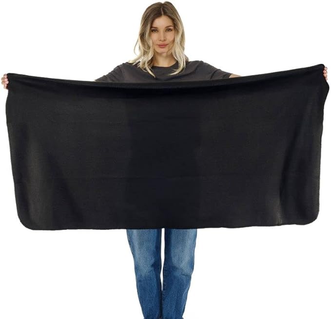 Lewis N. Clark Ultimate Comfort Set + Portable Travel Kit for Airplane, Includes Inflatable Pillow + Zippered Carrying Case, Cozy Fleece Blanket, Eye Mask for Sleeping & Foam Ear Plugs, Navy
