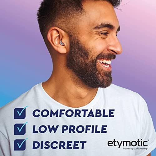Etymotic Research ER20XS High Fidelity Reusable Earplugs - Low Profile Fit and Waterproof Case - Noise Reduction Ear Plugs for Concerts, Musicians, Raves, Sporting Events & Festivals - Universal Fit