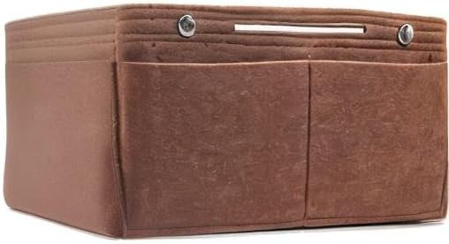 LEXSION Felt Purse Organizer Insert - Multi Pocket Bag in Bag Organizer Shaper
