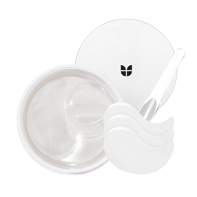 MIZON Pure Pearl Eye Gel Patch with Pearl, Diamond Powder, and Niacinamide for Radiance, Firming, and Nourishment – 60pcs – Improves Dark Circles and Luminosity