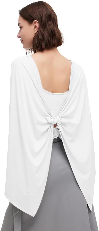 Sun Shawl UV Sun Protection UPF 50+ Beach Travel Scarf Wrap Summer Swimsuit Cover Up Cooling Blanket