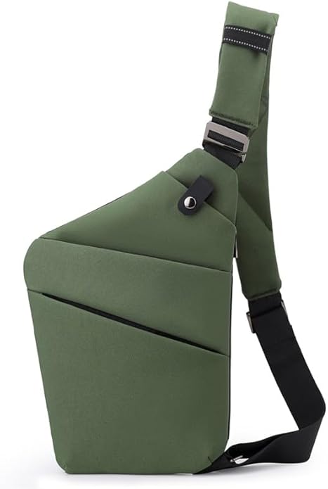 Anti Theft Travel Bag, One Shoulder Large Capacity Cross-body Bag Chest Fashion Lightweight Sling Bags for Travel Sports