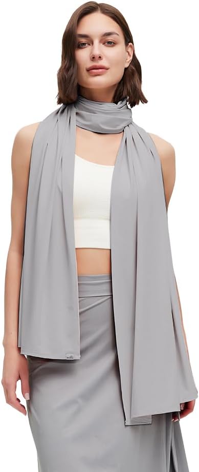 Sun Shawl UV Sun Protection UPF 50+ Beach Travel Scarf Wrap Summer Swimsuit Cover Up Cooling Blanket