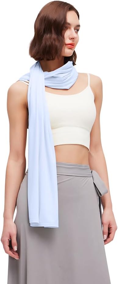 Sun Shawl UV Sun Protection UPF 50+ Beach Travel Scarf Wrap Summer Swimsuit Cover Up Cooling Blanket