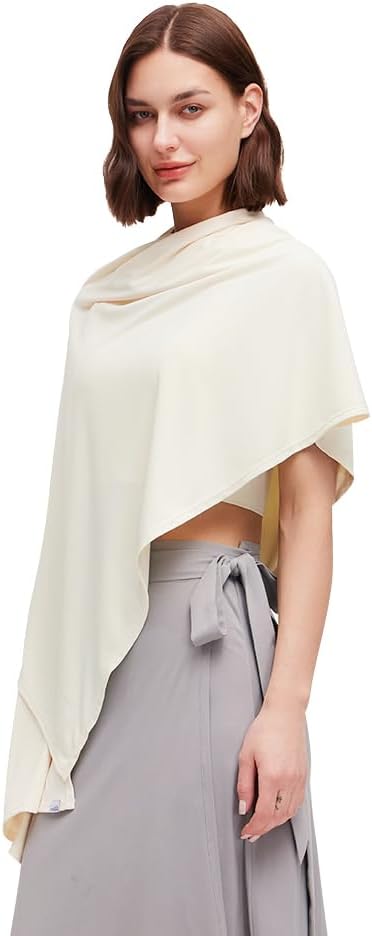 Sun Shawl UV Sun Protection UPF 50+ Beach Travel Scarf Wrap Summer Swimsuit Cover Up Cooling Blanket