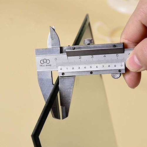 EFAILY Folding Travel Mirror, PU Portable Adjustable Rectangular Ultrathin Mirror, for Travel, Camping,Home(10W×7.8L)