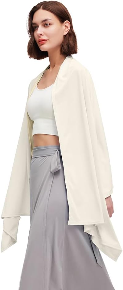 Sun Shawl UV Sun Protection UPF 50+ Beach Travel Scarf Wrap Summer Swimsuit Cover Up Cooling Blanket