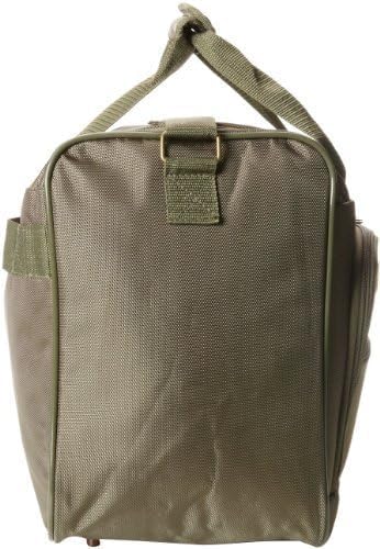 Pathfinder Softside Carry-On Bag for Men, Overnight Weekender Tote 16 Inch Olive