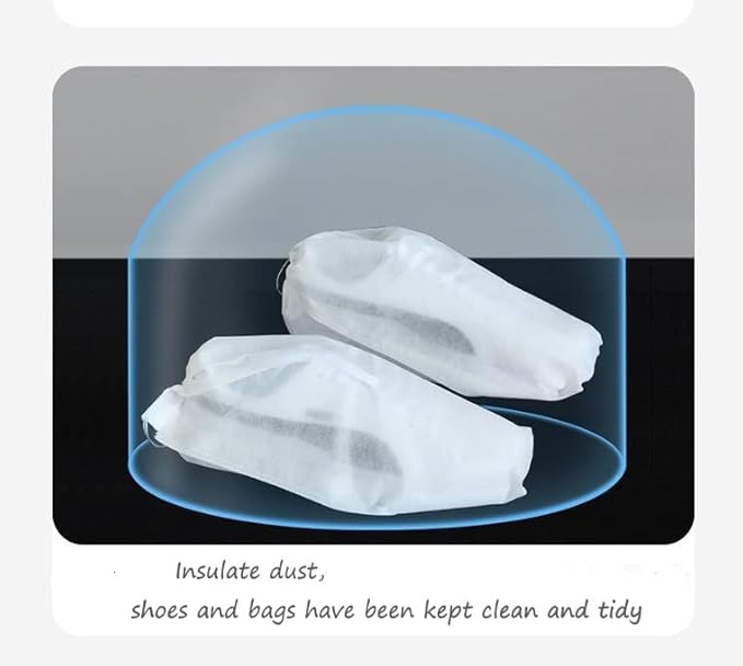 Gladiolus hybridus 30 eco-friendly travel shoe bag storage bags, non-woven breathable dust-proof with rope, suitable for storing shoes and isolate dust keep bags clean tidy (11.8in X 15.74in)