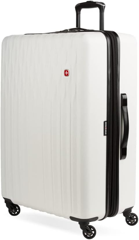 SwissGear 8018 Expandable Luggage, Hard Shell Large Luggage with Spinner Wheels