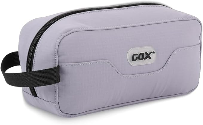 GOX Travel Toiletry Bag Dopp Kit Case for Men Multifunction Packing Organizer Pouch (Lavender purple)