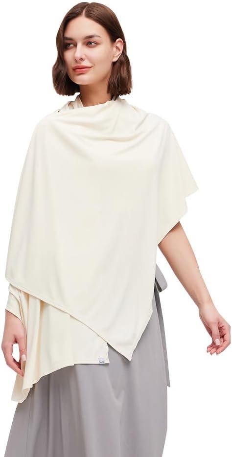 Sun Shawl UV Sun Protection UPF 50+ Beach Travel Scarf Wrap Summer Swimsuit Cover Up Cooling Blanket