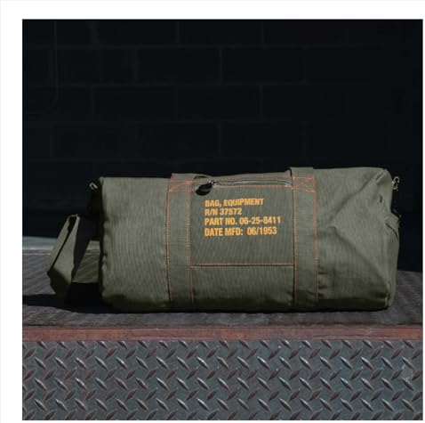 Rothco Canvas Equipment Duffle Bag – Travel & Gym Bag with Heavyweight Cotton Canvas Material – Great for Storing Gear, Clothing, and More