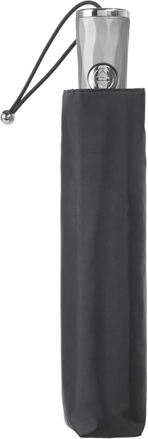totes Titan Portable Travel Umbrella – Windproof, Waterproof, Strong, Compact Umbrella – Perfect for the Car, Backpack, and On-the-Go