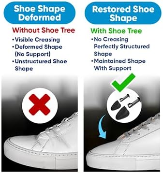 Shoe Washing Machine Bag –2 Pcs Reusable Laundry Shoe Bag with Brush & Shoe Trees, 360° Deep Cleaning Sneaker Washing Machine Bag, Fits All Shoe Types & Sizes (Yellow, 14.8 × 7.4 Inches) (2PCS White)
