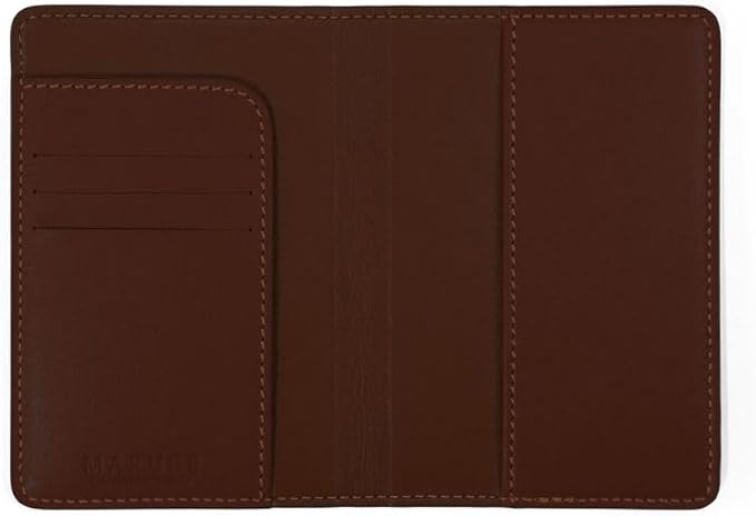 Maruse Italian Leather Passport Cover for Men and Women, Handmade in Italy