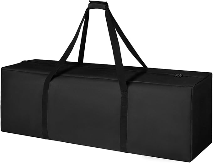 INFANZIA 50inch Sports Duffel Travel -138L Extra Large Duffel Luggage Bag with Upgrade Zipper, Water Resistant & Foldable Equipment Storage Bag for Camping Tent Tripod Fishing