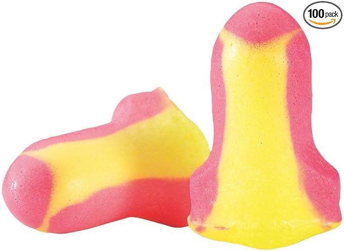 Howard Leight by Honeywell - R-01205 Laser Lite High Visibility Disposable Foam Earplugs, Yellow