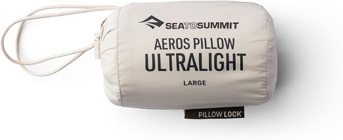 Sea to Summit Aeros Ultralight Inflatable Camping and Travel Pillow, Large, Moonstruck