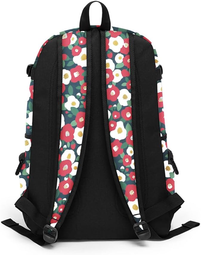 rickyh style School Backpack Travel Bag for Men & Women Lightweight College Back Pack with Laptop Compartmen
