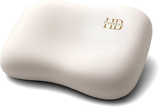 Cervical Neck Pillow - Side Sleeper Pillow for Neck Pain Relief, Soft Ergonomic Memory Foam Pillows Ice Silk Zipperless Pillowcase, Eco-Friendly and Durable Material