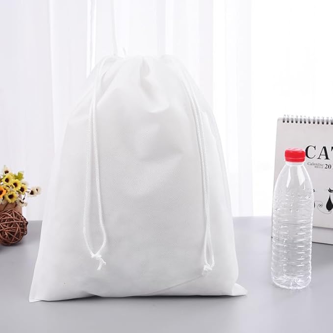 Gladiolus hybridus 30 eco-friendly travel shoe bag storage bags, non-woven breathable dust-proof with rope, suitable for storing shoes and isolate dust keep bags clean tidy (11.8in X 15.74in)